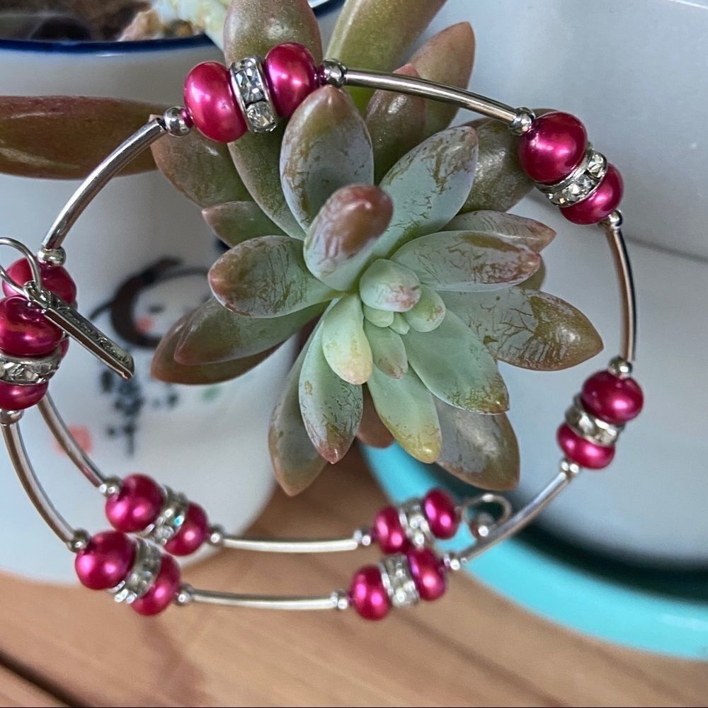 Vantel Pearl Co.  Ruby Bracelet